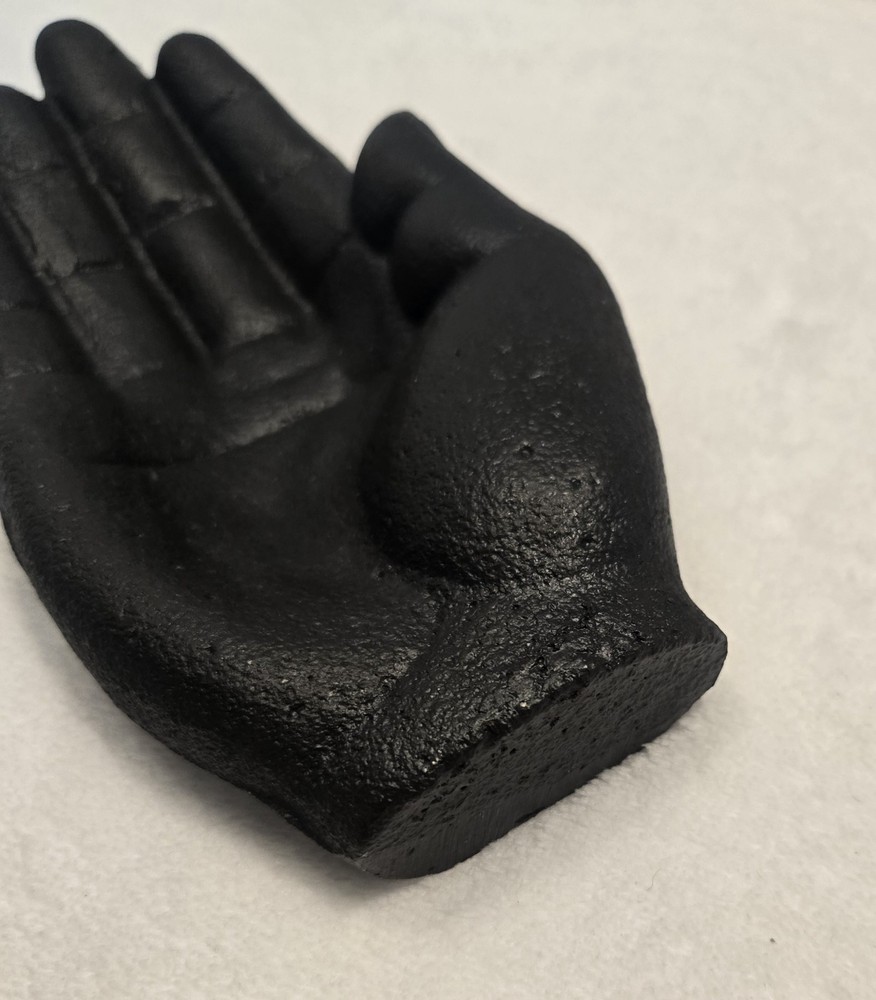 Cast Iron Single Right Hand Tray/Dish Black