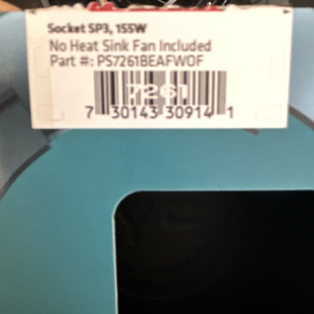 AMD EPYC 7261 8-Core 2.5GHz 68MB Cache Socket SP3 Server CPU