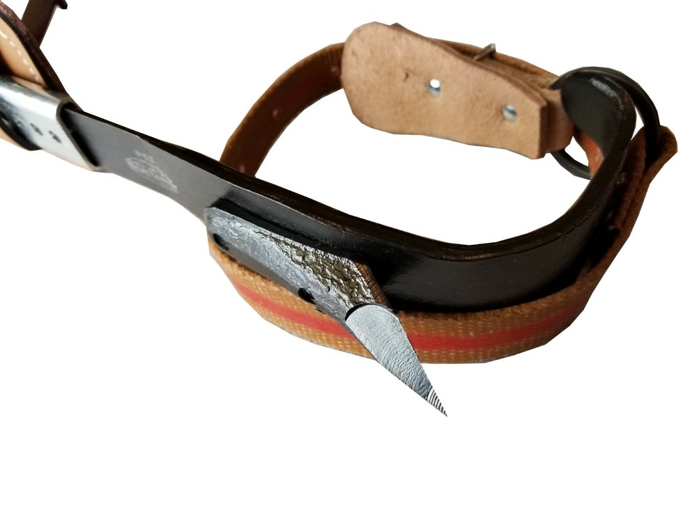 Tree Climbing Spike Set Pole Climbing Spurs Adjustable Short Graff + Extra Graff