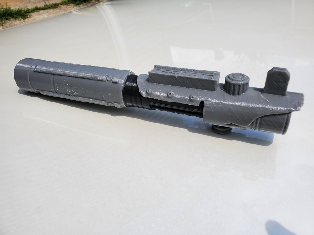 Starkiller, Galen Merek replica lightsaber - 3D Printed - The Force Unleashed
