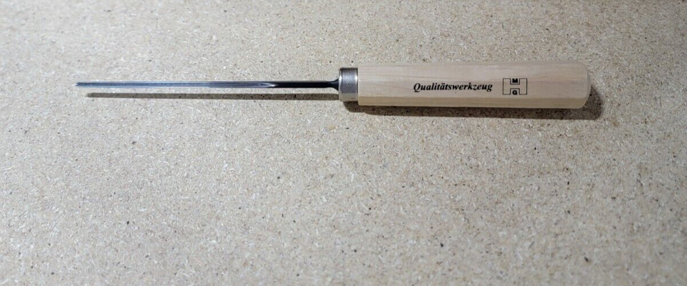 MHG 100 deg. Straight V-Part Carving Tool, 2mm