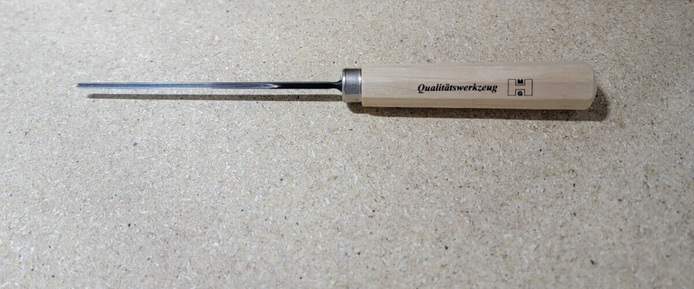 MHG 100 deg. Straight V-Part Carving Tool, 2mm
