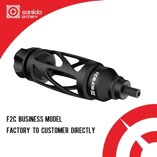 Archery Dragon 10 Stabilizer Bow Riser Extension Dampener, Quick Disconnect