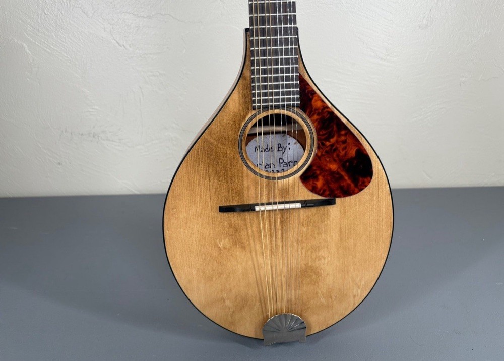 Custom-Built Flat-Back Mandolin with Case