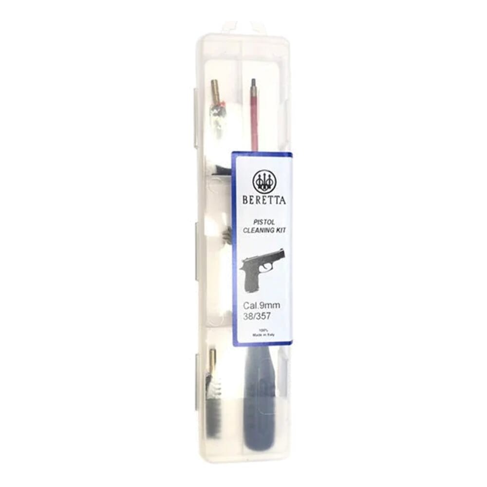 Beretta 9mm Handgn Basic Cleaning Kit with Brushes (E02850)
