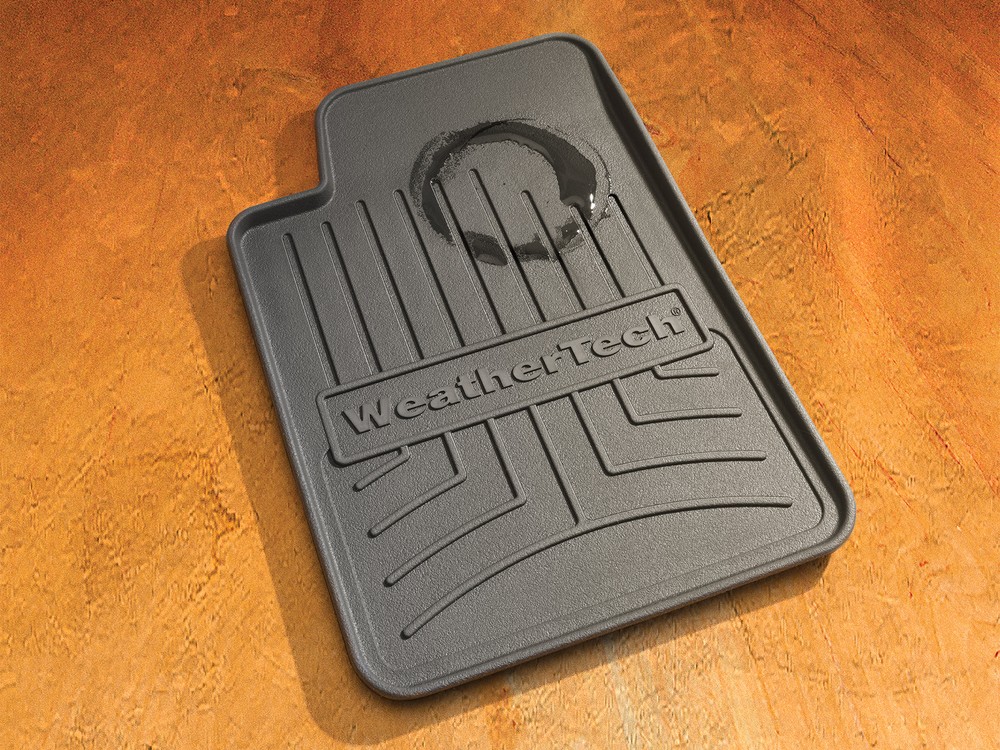 WeatherTech FloorLiner Drink Coasters - Floor Mat- 4 Pack