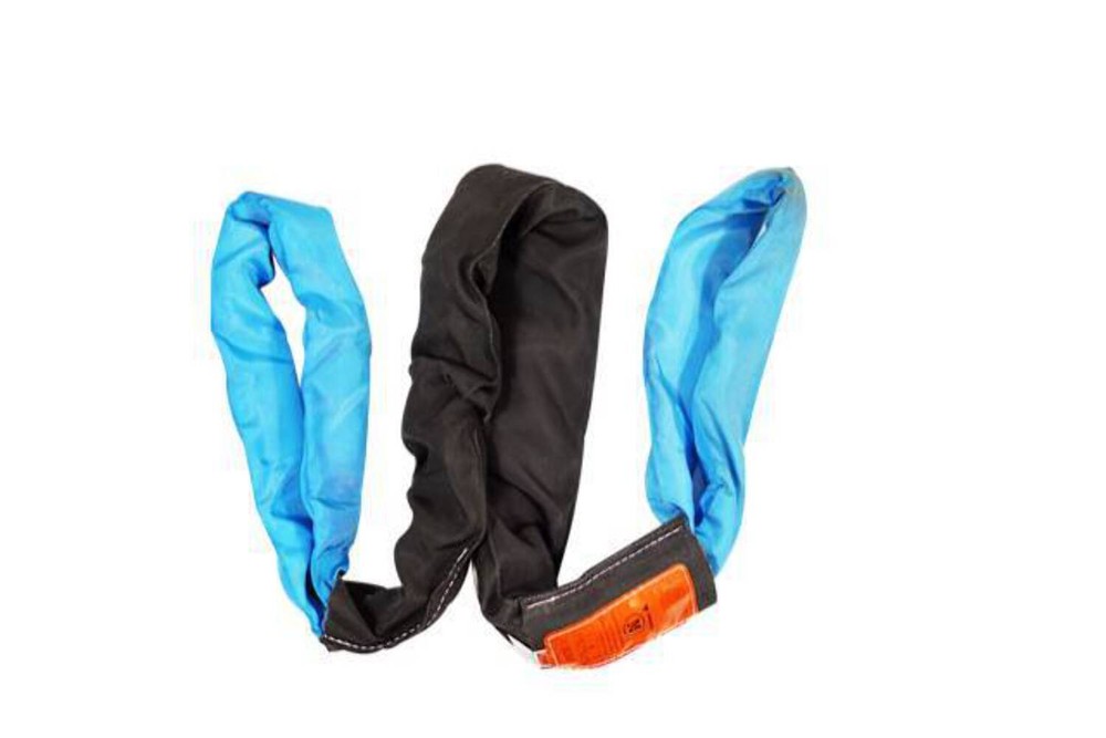 Blue EYE/EYE Round Sling W/Polyester Sleeve