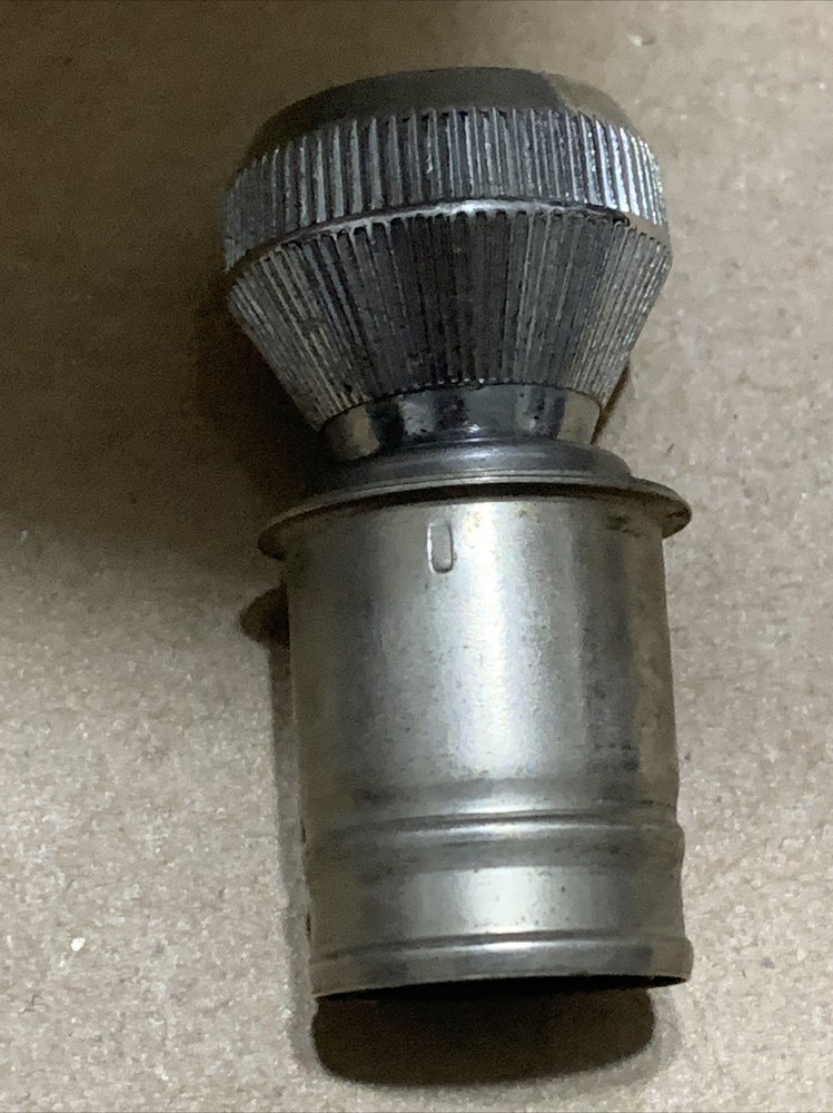 Casco 12V Cigarette Lighter Element Corvette Nova Black Top Chrome Letters