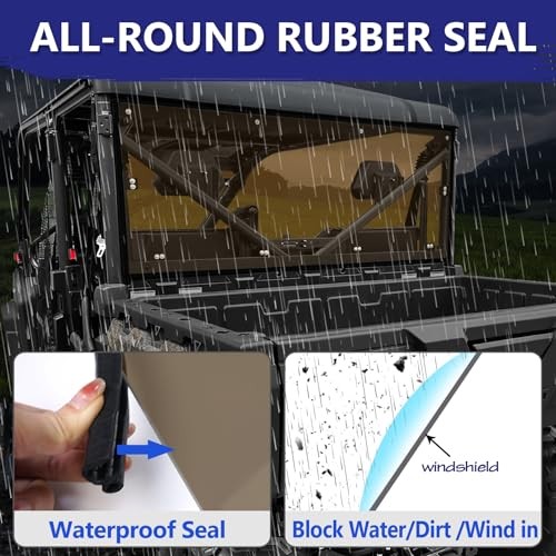 UFORCE 1000 Rear Windshield - UFORCE 1000 Windshield Compatible with CFMOTO