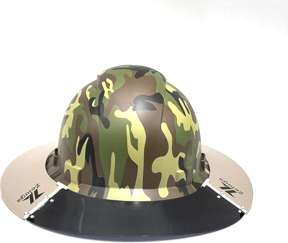 Professional Hard Hat Sun Shade Visor - Reusable and Replaceable Black