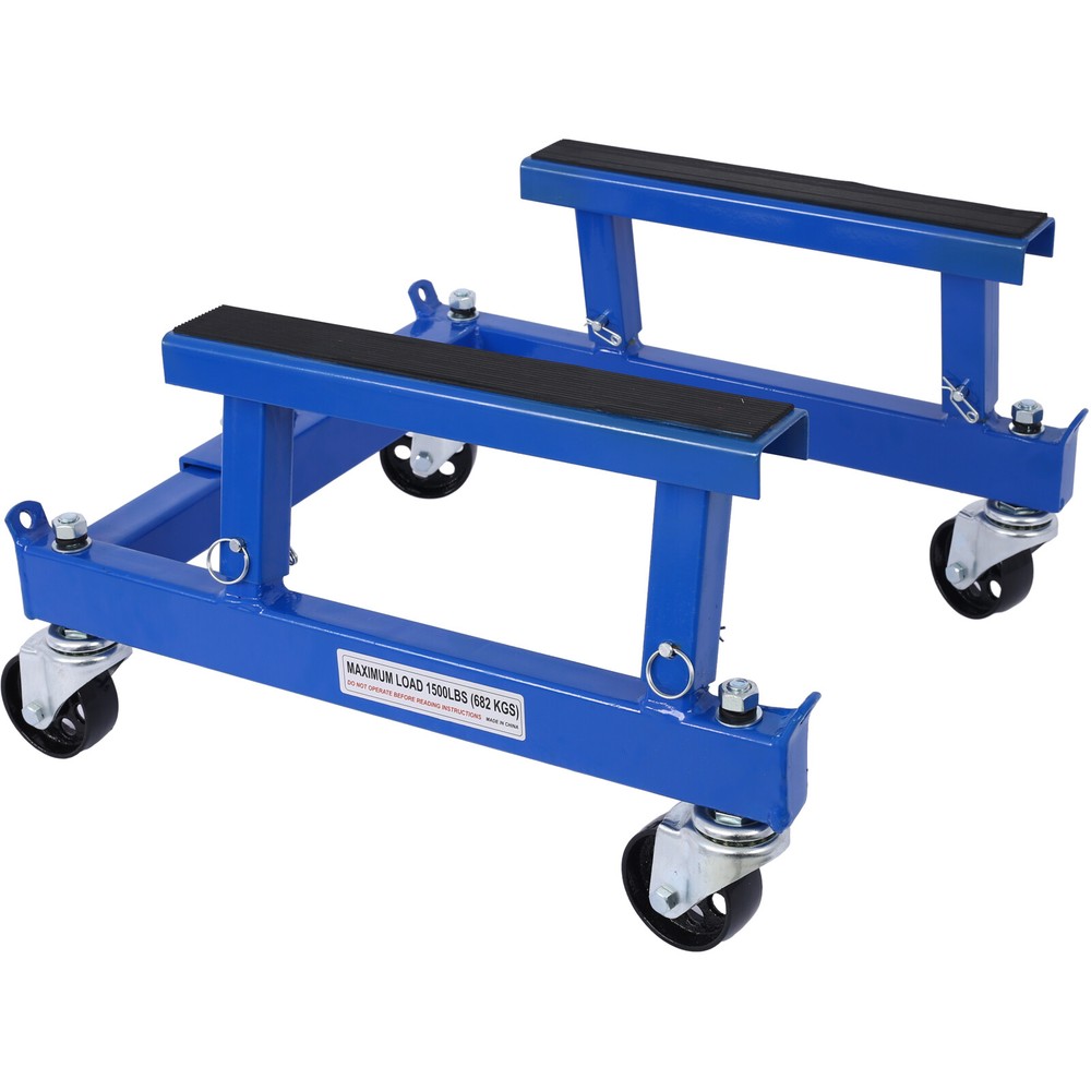 Motorcycle Engine Cradle Dolly 1500lbs ,blue