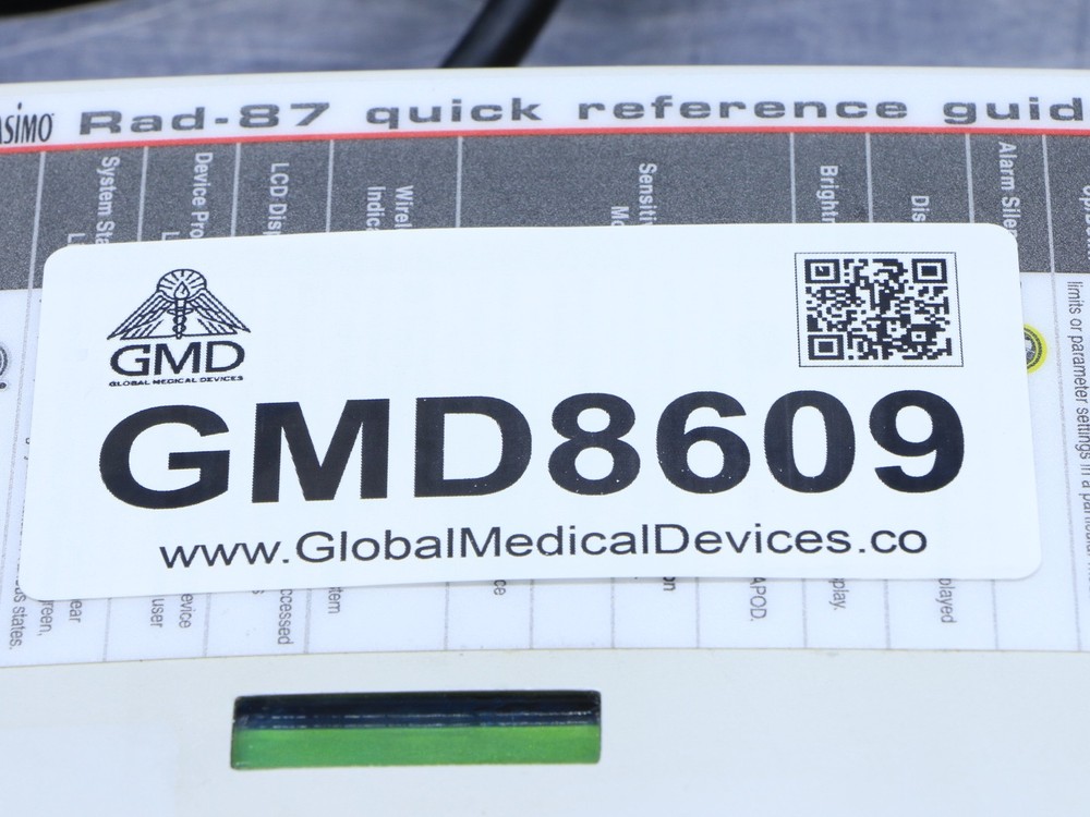 Masimo Rad-87 Rainbow Pulse Oximeter