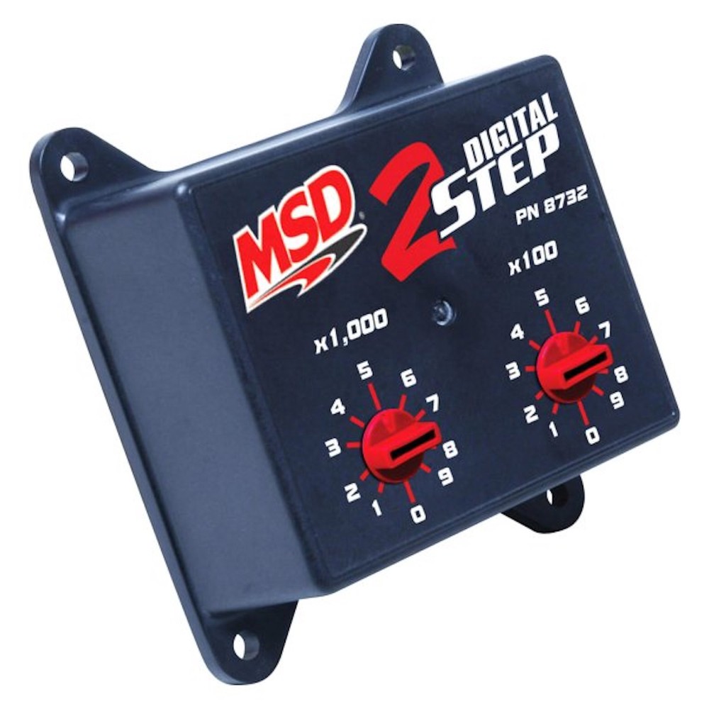 MSD Red Digital 6AL Ignition Control Module & 2 Step Rev Controller 6425 8732