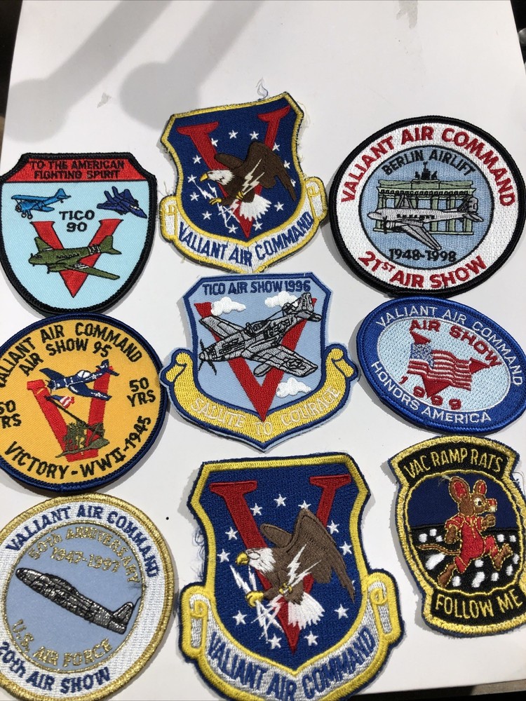 Lot Of Air Command And Related Patches