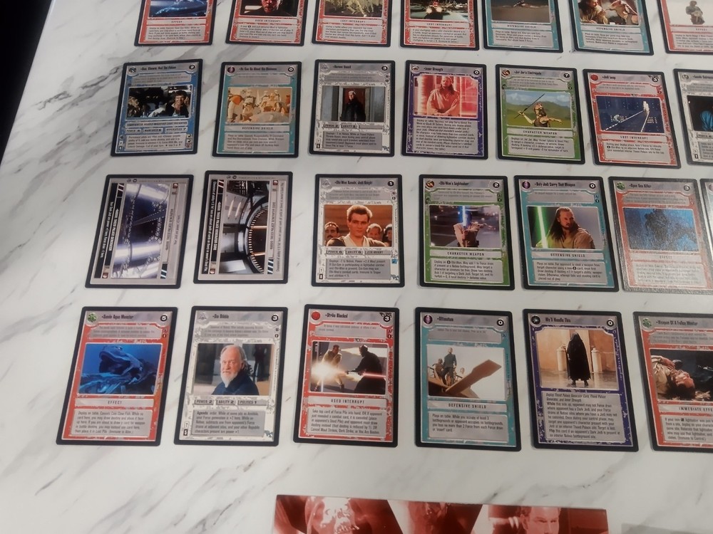 Star Wars CCG Reflections III Complete No Foils Includes Checklist