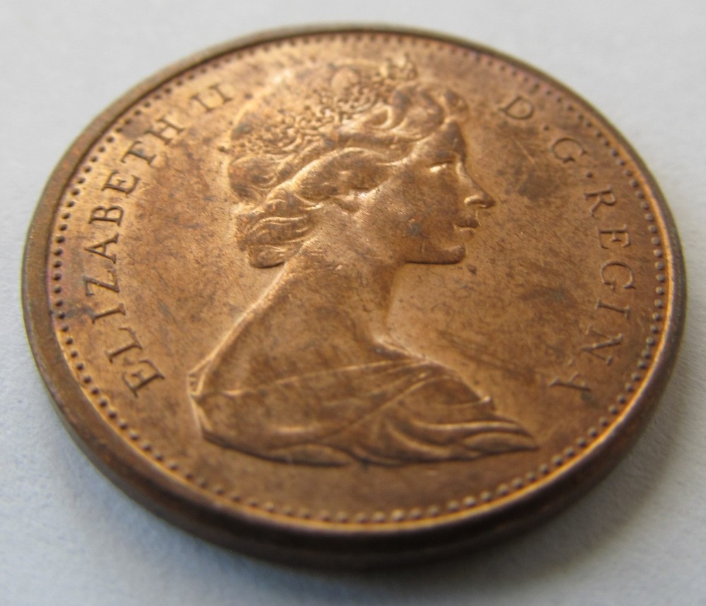 1966 Elizabeth II Canada Cent KM# 59.1