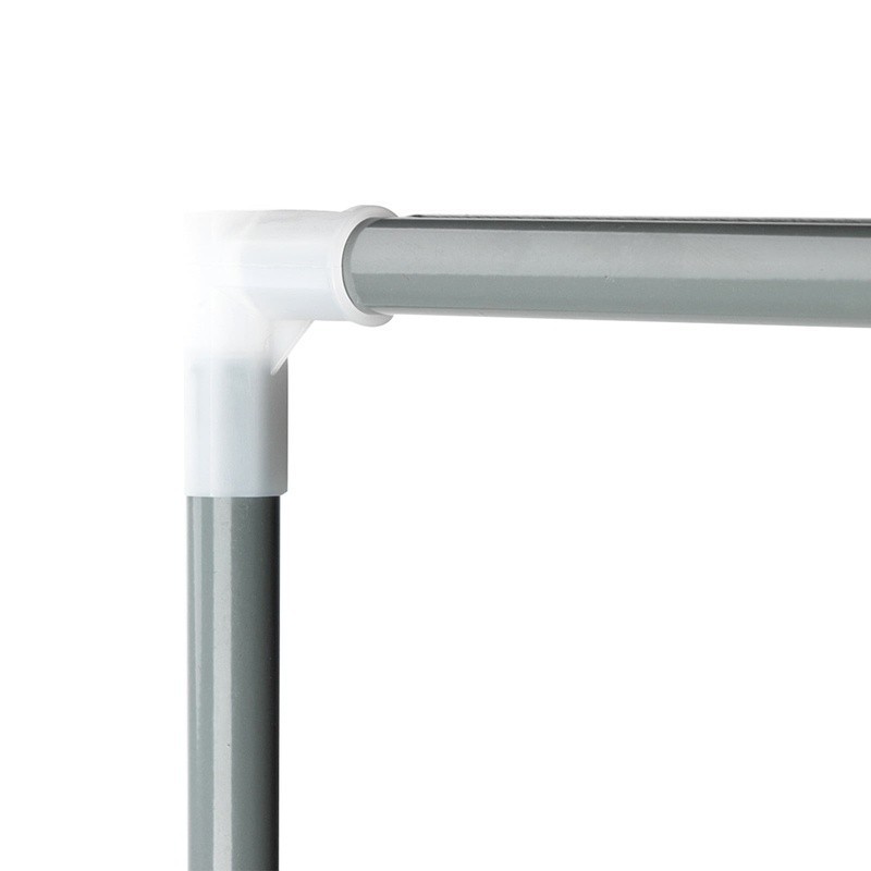 3 Tier Shoe Rack Compact Non-woven Fabric Organizer Stackable Storage Solution