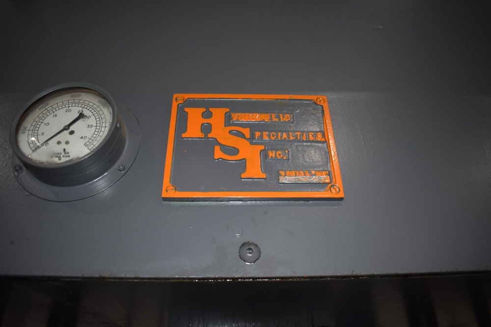 40 Ton HSI Hydraulic 4 Post Press