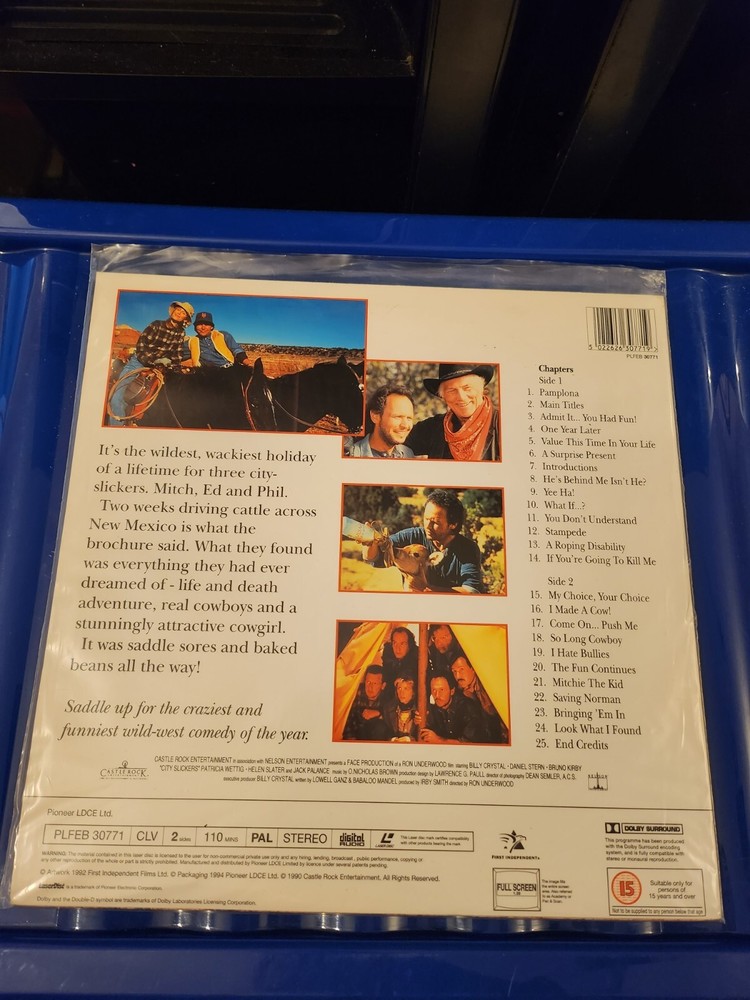City Slickers Laserdisc