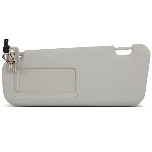 Left Driver Side Car Sun Visor With Left Driver Side[BBM2-69-320C-75] Gray