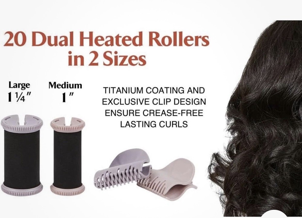 Remington T Studio 20 Rolls Enough For While Head 12 Large & 8 Medium