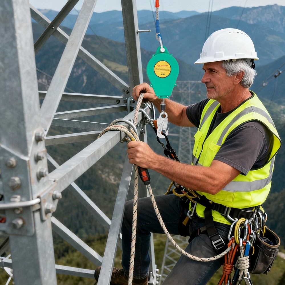 Self-Retractable Fall Arrester, Fall Arrest Protector, Fall Protection Gear
