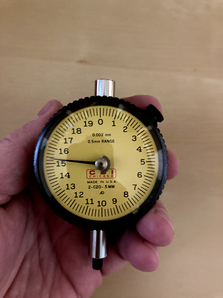 CDI Chicago 2-C20-.5mm Metric Dial Indicator
