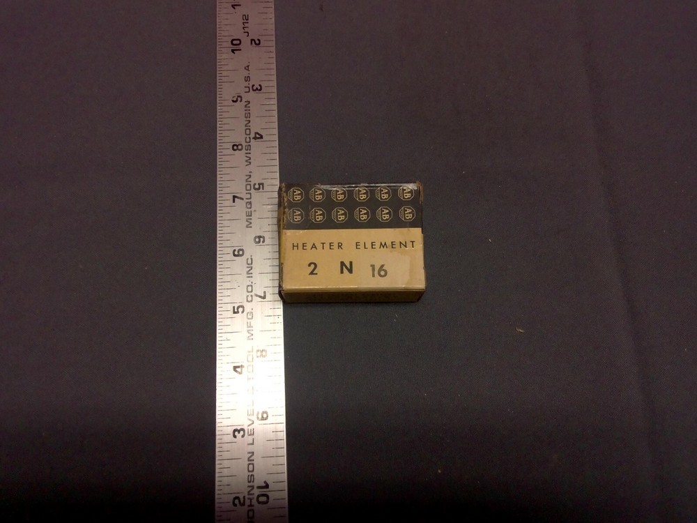 ALLEN-BRADLEY HEATER ELEMENT 2 N 16