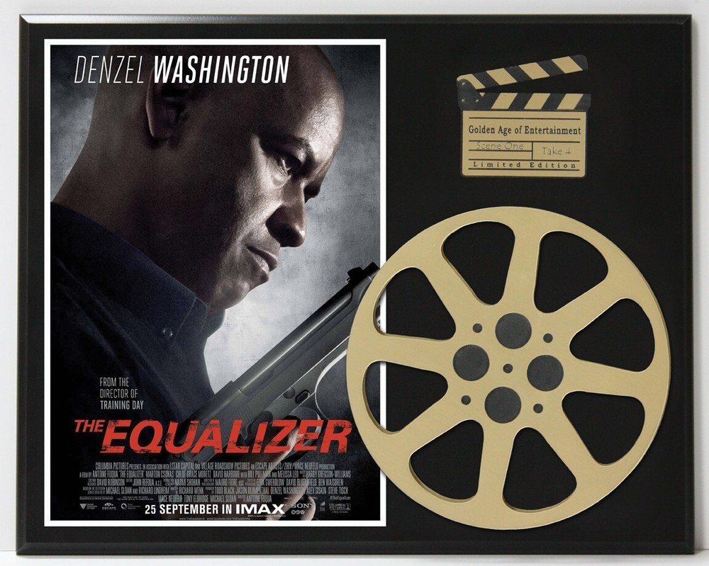 Equalizer Reproduction Hollywood Movie Reel Display