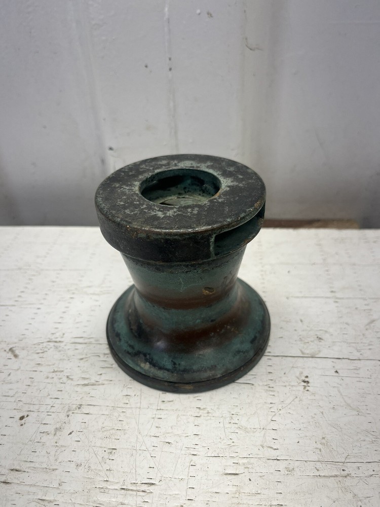 Vintage Small Bronze Sailboat Winch
