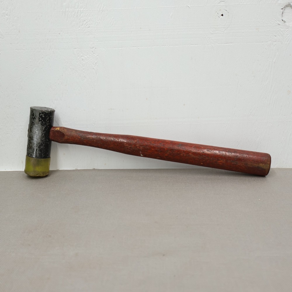 Mac Tools 16OZ Rubber Head Hammer Wooden Handle PH16 User Modified