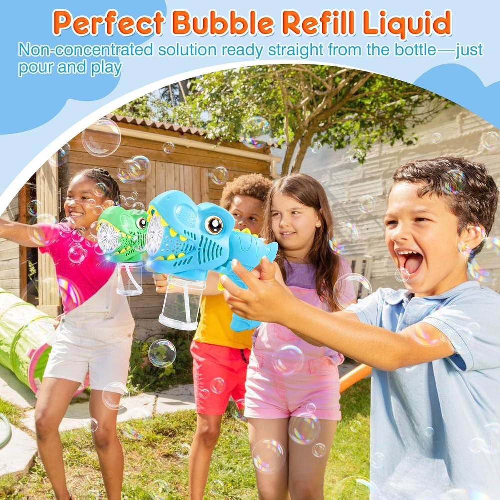 64 OZ Bubble Solution Refill Pre-Mix: Non-Toxic Bubbles for Kids Refills for ...