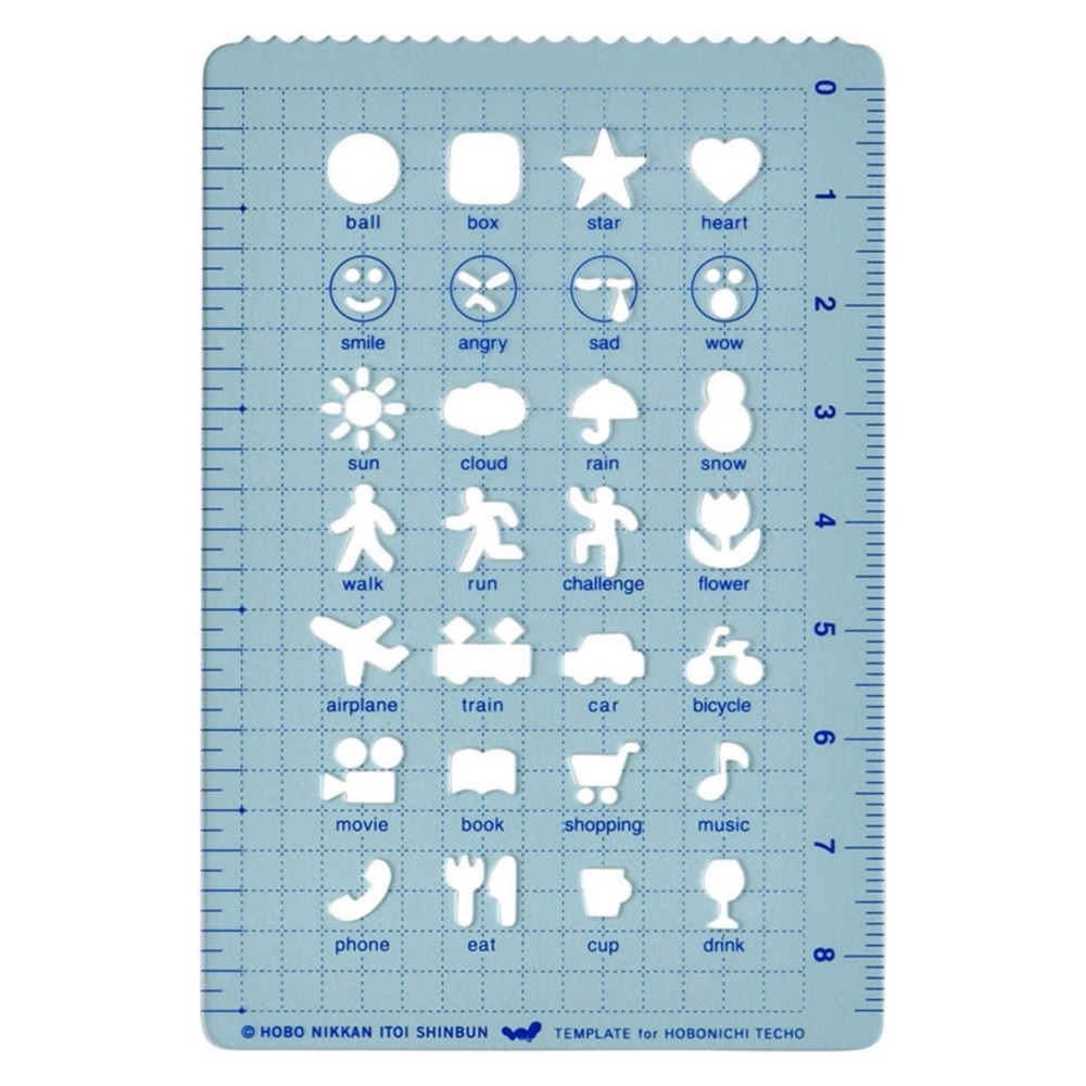'Hobonichi Template Activity Hobonichi Notebook Original Stationery Notebook ...