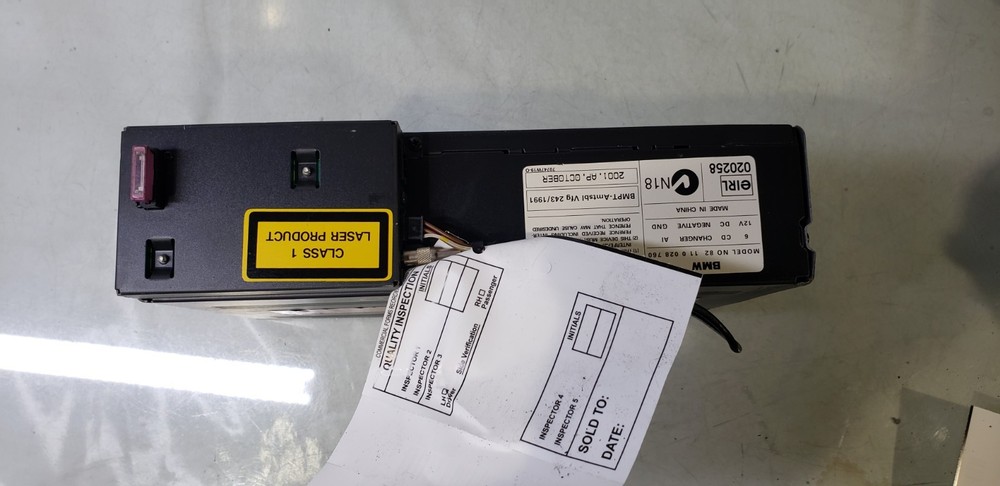 BMW E36 E39 E46 E53 E83 E85 6 Disc CD Changer Alpine OEM 82110028760