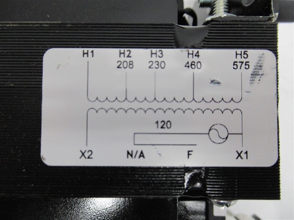 Siemens MT0200B, Series B, Industrial Control Transformer