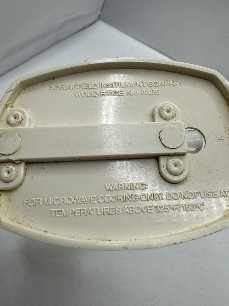 Vintage Springfield Microwave Thermometer