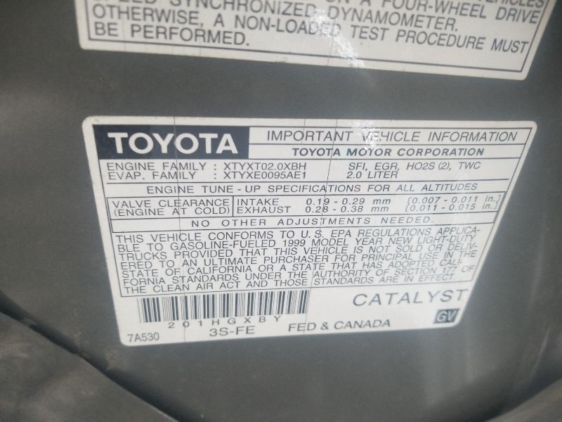 98-00 TOYOTA RAV 4 ABS COMPUTER CONTROL MODULE ECM ASSEMBLY