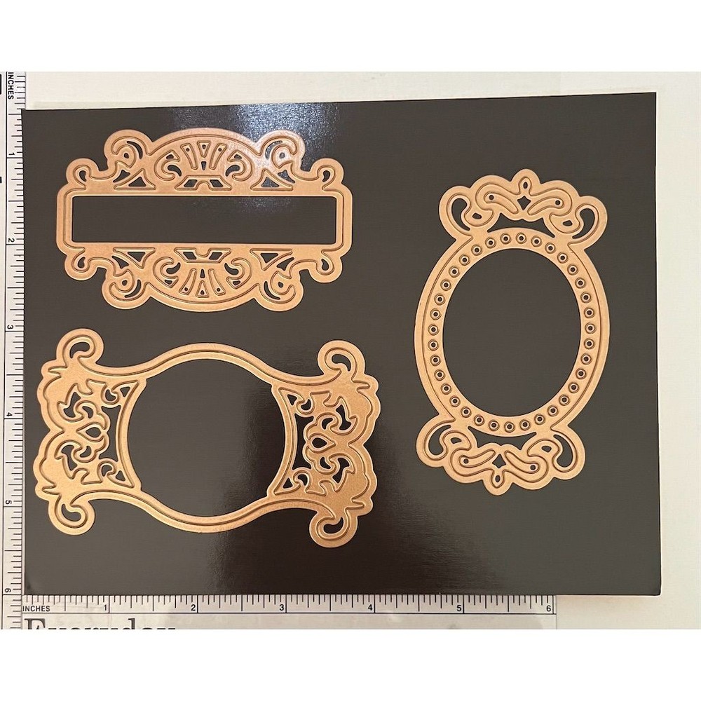 Spellbinders Shapeabilities Dies Fancy Tags Three Scrapbooking Tool