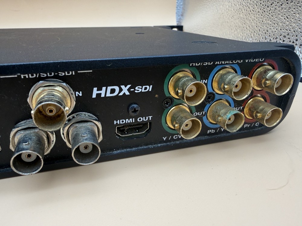 MOTU HDX-SDI PCIe Video Interface – Rack Unit Only – Powers On – not tested