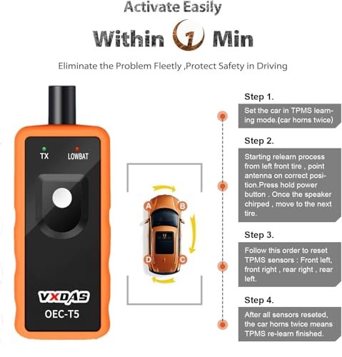 TPMS Relearn Tool Only for GM Vehicles (2006-2024