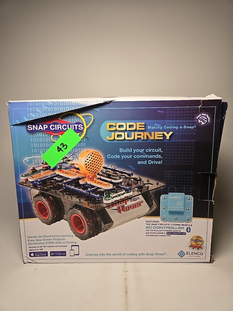 Snap Circuits Code Journey Snap Rover by Elenco
