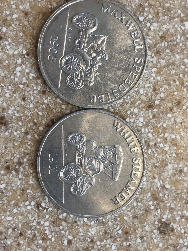 sunoco antique car coins