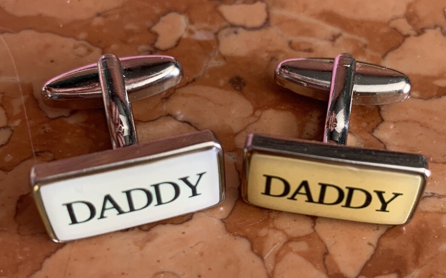 vintage cufflinks Daddy