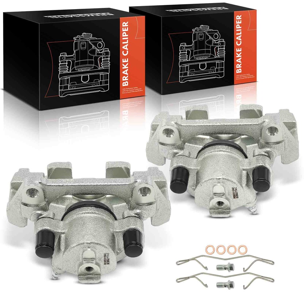 Front Left & Right Side Brake Caliper w/ Bracket for Mini Cooper 2002-2006 2008