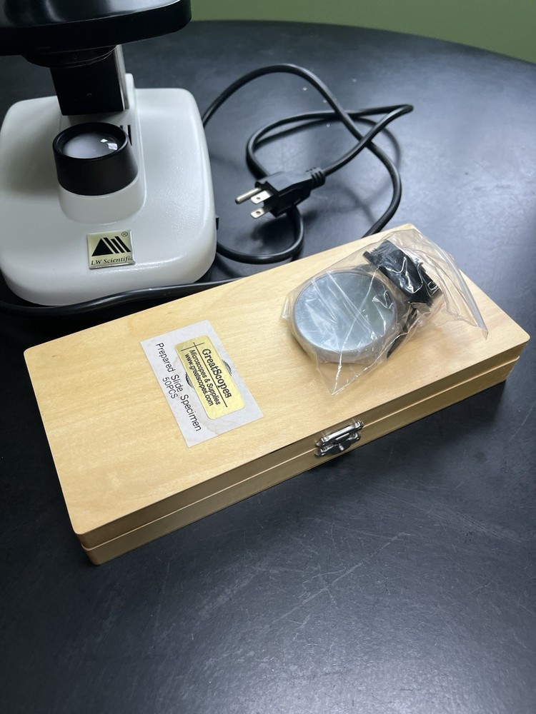 LW Scientific Explorer II Microscope with Accessories