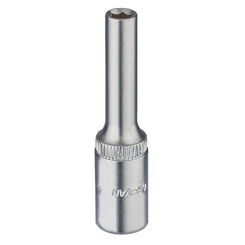 Elora 4mm 1/4" Square Drive Deep Socket 58721