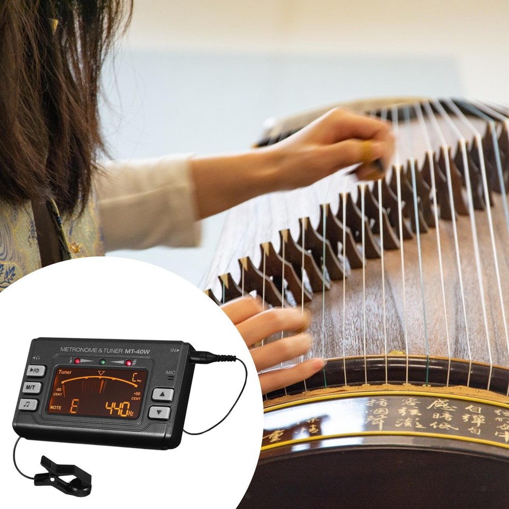 Electronic Digital Metronome Tuner Accurate for Clarinets Flutes Saxophone