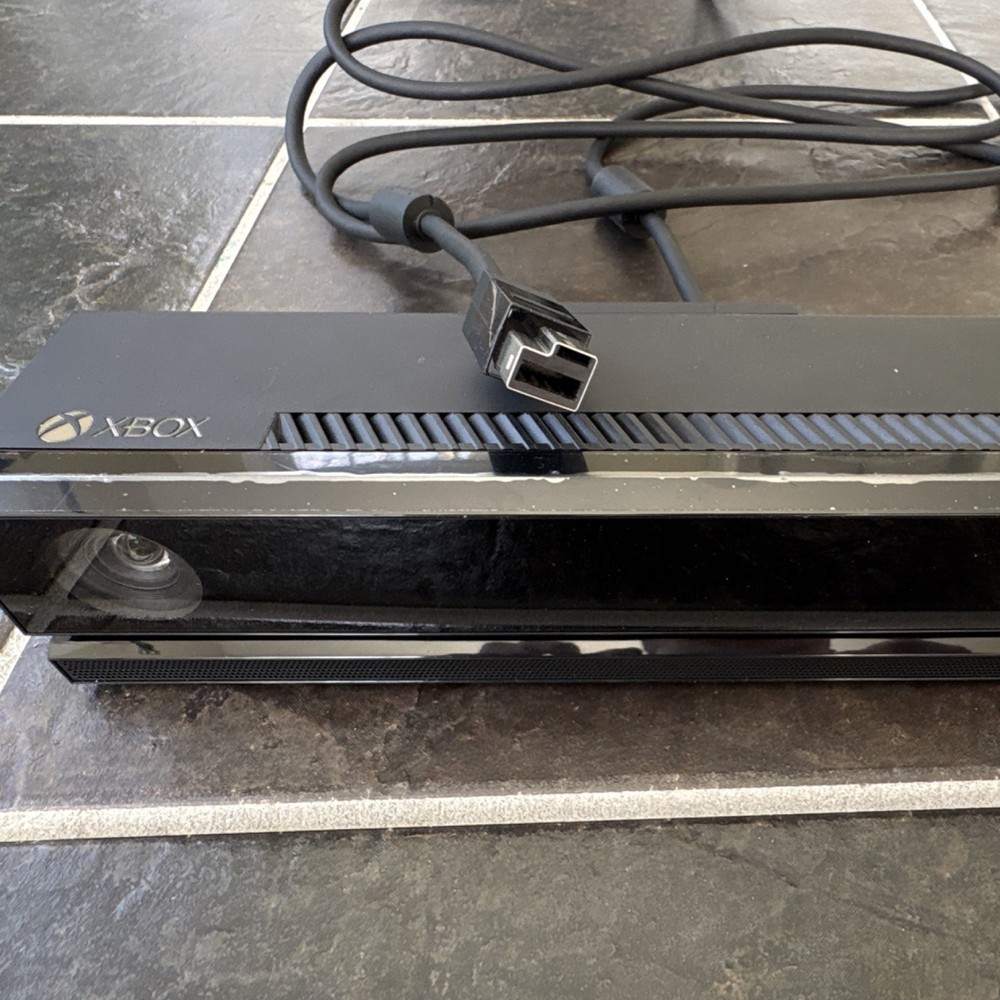 Microsoft Xbox One Kinect Sensor with Adapter, USB Wired, 6ft Cable, Black