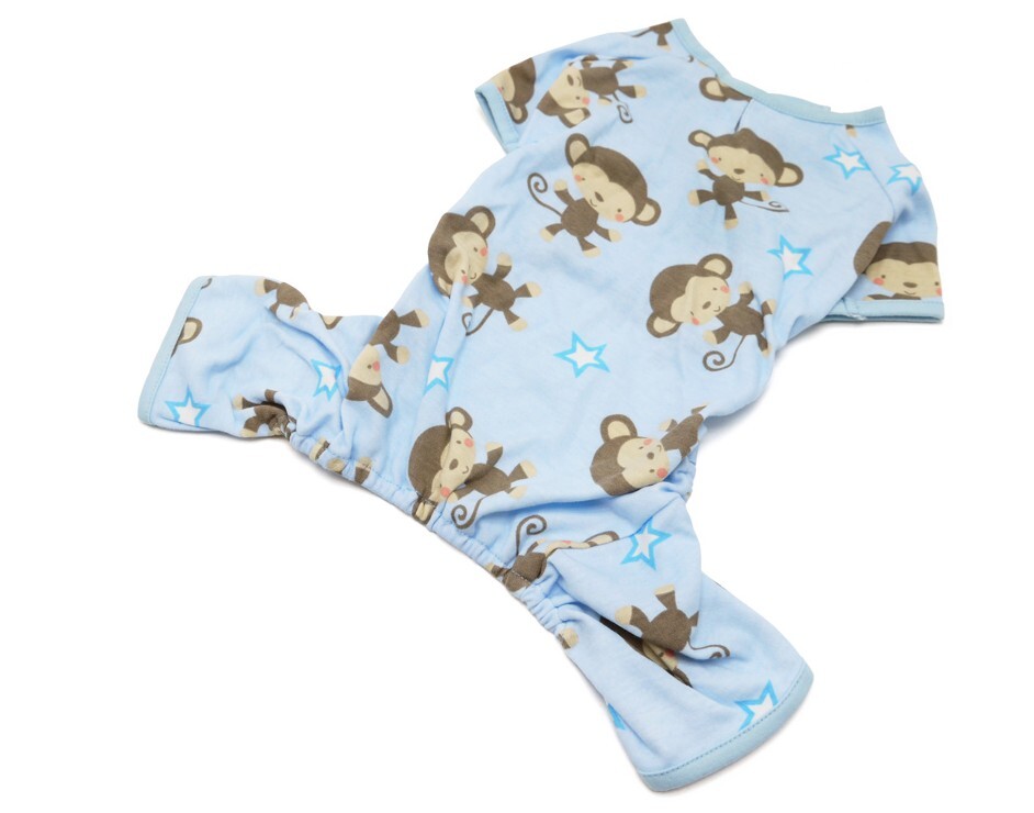 DOGO Monkey PJ's in Size X-Small