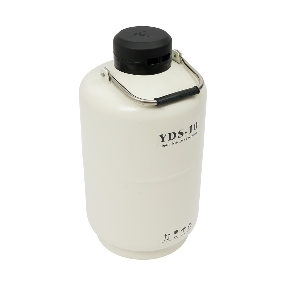 10L Liquid Nitrogen Tank Nitrogen Cryogenic Container Liquid Nitrogen Container